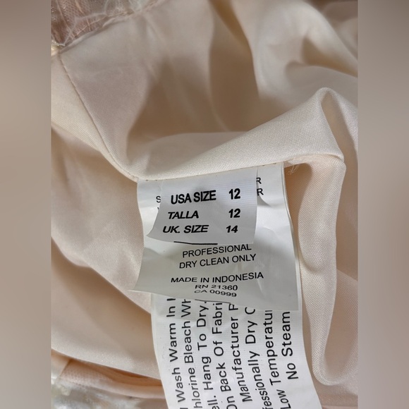 Blu Bridal MORILEE ROSA 5763 Romantic Boho Ivory A-line Wedding Gown Dress 12 - Picture 8 of 16